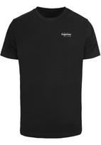Mister Tee Marškinėliai 'Espresso M Club' šokolado spalva / šviesiai ruda / juoda / balta