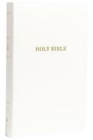 KJV, Gift and Award Bible, Imitation Leather, White, Red Letter Edition