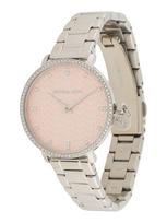 MICHAEL Michael Kors Analoginis (įprasto dizaino) laikrodis 'PYPER' rožinio aukso spalva / sidabrinė