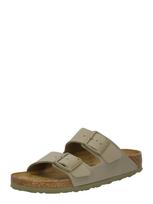 BIRKENSTOCK Šlepetės 'Arizona' rusvai žalia