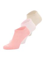 ADIDAS PERFORMANCE Sportinės kojinės 'THIN LINEAR LOW CUT SOCKS 3 PAIR' žaliosios citrinos spalva / persikų spalva / pastelinė rožinė