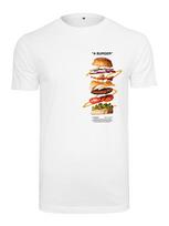 Mister Tee Marškinėliai 'A Burger' mišrios spalvos / balta
