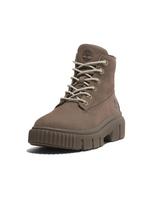 TIMBERLAND Suvarstomieji kulkšnis dengiantys batai 'Greyfield' tamsiai ruda