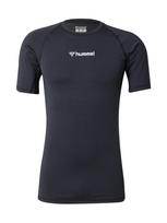 Hummel Sportiniai marškinėliai juoda / balta