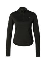 NIKE Sportiniai marškinėliai 'Swift' juoda / balta