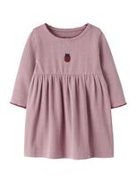 NAME IT Suknelė 'NBFKirsa' rausvai violetinė spalva / raudona / skaisti avietinė ar rubino spalva