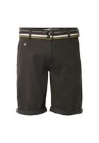 INDICODE JEANS „Chino“ stiliaus kelnės 'Royler' tamsiai mėlyna / karamelės / šokolado spalva / balta