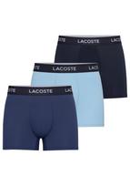 LACOSTE Boxer trumpikės tamsiai mėlyna / safyro / šviesiai mėlyna / balta