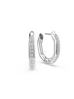 Swarovski Auskaras 'Dextera' sidabrinė / skaidri spalva
