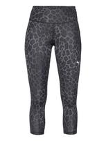 PUMA Sportinės kelnės 'Train All Day' pilka / juoda / balta