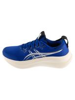 ASICS Bėgimo batai 'Gel-Nimbus 28' mėlyna / balta
