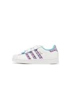 ADIDAS ORIGINALS Sportbačiai 'SUPERSTAR II' alyvinė spalva / rožinė / raudona / balta