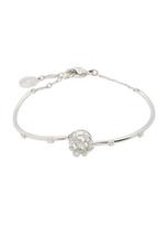 Swarovski Apyrankė sidabrinė / skaidri spalva