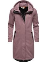 Ragwear Demisezoninis paltas rausvai violetinė spalva