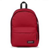 EASTPAK Kuprinė 'Out Of Office' raudona / juoda / balta