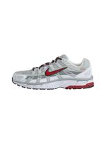Nike Sportswear Sportbačiai be auliuko 'P-6000' raudona / juoda / sidabrinė / balta