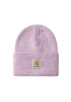 Carhartt WIP Megzta kepurė kario spalva / šviesiai pilka / margai rožinė