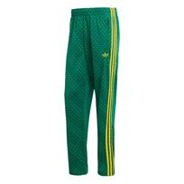 ADIDAS ORIGINALS Kelnės 'Firebird' tamsiai geltona / žalia / tamsiai žalia
