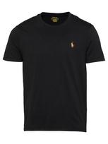 Polo Ralph Lauren Marškinėliai žaliosios citrinos spalva / juoda
