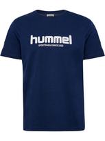 Hummel Marškinėliai 'LEGACY 2.0' gencijono spalva / balta