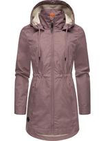 Ragwear Striukė-paltas 'Dakkota II' rausvai violetinė spalva