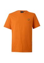Lyle & Scott Marškinėliai tamsiai oranžinė