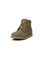 TIMBERLAND Auliniai batai geltona / tamsiai žalia
