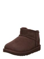 UGG Naminės šlepetės 'CLASSIC ULTRA MINI' tamsiai ruda