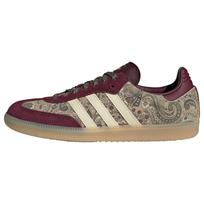 ADIDAS ORIGINALS Sportbačiai be auliuko 'Samba OG X Liberty London' nebalintos drobės spalva / rusvai žalia / alyvuogių spalva / burgundiško vyno spalva