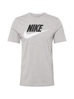 Nike Sportswear Marškinėliai 'Icon Futura' margai pilka / juoda / balta