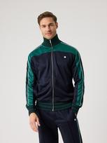 BJÖRN BORG Sportinis džemperis 'ACE RETRO' tamsiai žalia / juoda