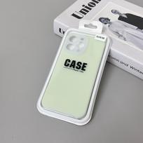Originalus fluorescuojantis skysto silikono telefono dėklas iPhone 16 Plus 14 13 12 11 15 Pro Max su kameros objektyvo apsaugos dangteliu For iPhone 16 ProMax white