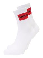 HUGO Kojinės ugnies raudona / juoda / balta