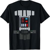 Star Wars Darth Vader Costume Graphic T-Shirt 2XL gray