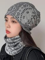 Šilta sportinė kepurė su ausimis, laisvalaikio kepurė One Size gray