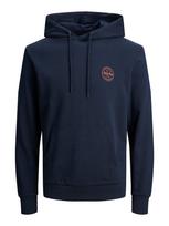 JACK & JONES Megztinis be užsegimo 'Shark' tamsiai mėlyna
