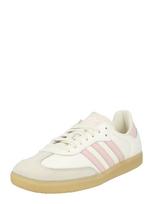 ADIDAS ORIGINALS Sportbačiai be auliuko 'SAMBA' glaisto spalva / rožių spalva / balta