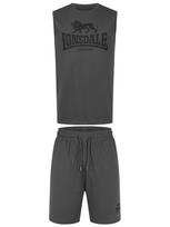 LONSDALE Treningas 'Allanton' antracito spalva / juoda