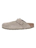 BIRKENSTOCK Klumpės 'Boston' rusvai žalia