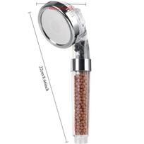Functions High Pressure SPA Shower Head Water Saving Handheld Rainfall Bathroom Accessory Anion Filter Shower for Bathroom Decor white