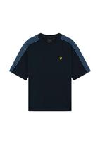 Lyle & Scott Marškinėliai tamsiai mėlyna / dangaus žydra
