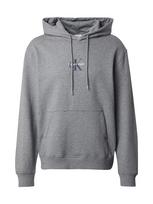 Calvin Klein Jeans Megztinis be užsegimo bazalto pilka / margai pilka / balta