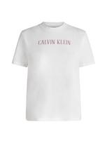 Calvin Klein Jeans Marškinėliai 'CLASSIC VARSITY' rožių spalva / balta