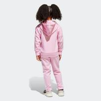ADIDAS SPORTSWEAR Treniruočių kostiumas 'Essentials Tiberio' rožių spalva / balta