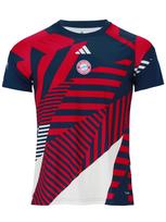 ADIDAS PERFORMANCE Triko 'FC Bayern München 26/27 ' tamsiai mėlyna / ugnies raudona / balta