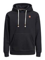 JACK & JONES Megztinis be užsegimo ruda / juoda / balta