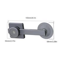 Magnetic Phone Holder For Magsafe iPhone 13 14 Pro Max Laptop Stand Car Phone Holder Continuity Flip Monitor Display Side Mount gray
