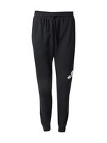 ADIDAS SPORTSWEAR Sportinės kelnės 'ESSENTIALS BIG LOGO FRENCH TERRY' juoda / balta