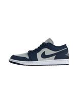 Jordan Sportbačiai be auliuko 'AIR JORDAN 1' tamsiai mėlyna / balta