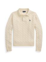 Polo Ralph Lauren Megztinis gelsvai pilka spalva